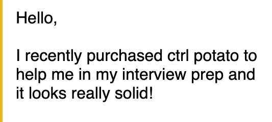 Redacted email message