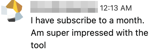 Redacted reddit message